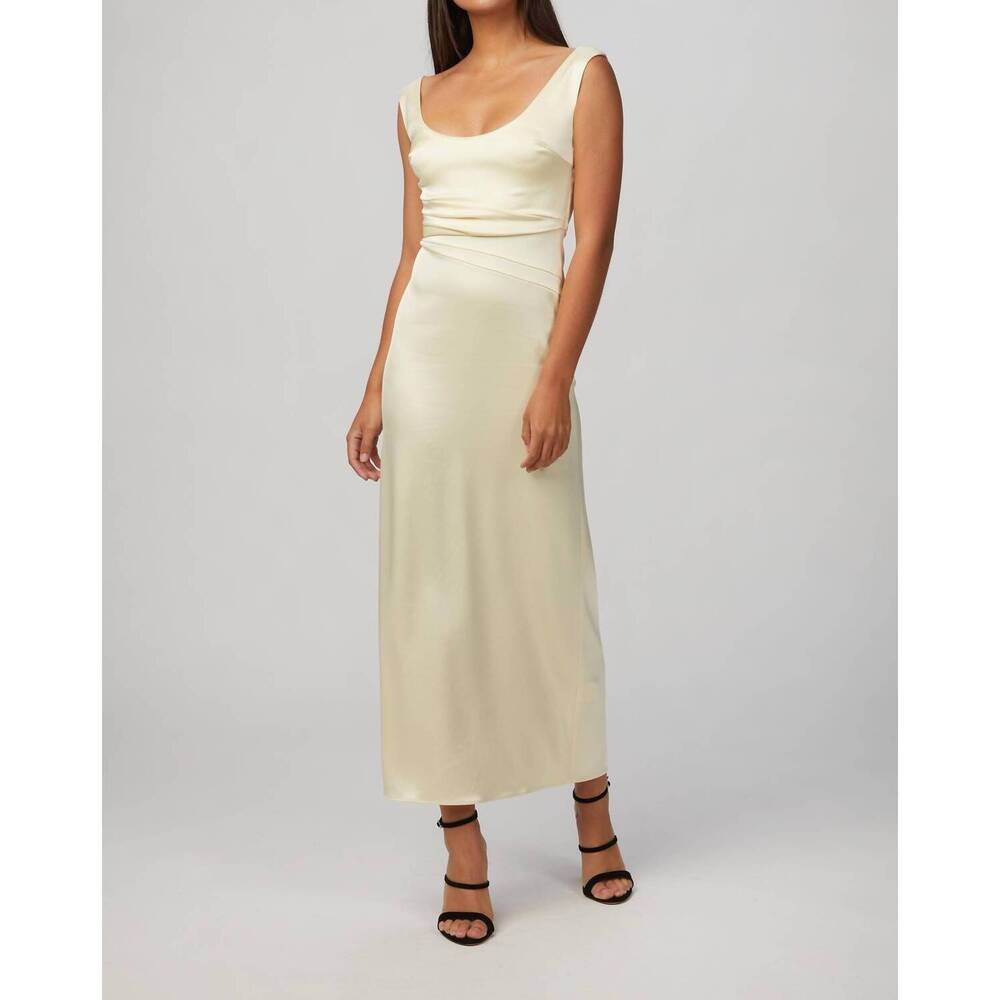 NEW GEORGIA ALICE butter dress in butter